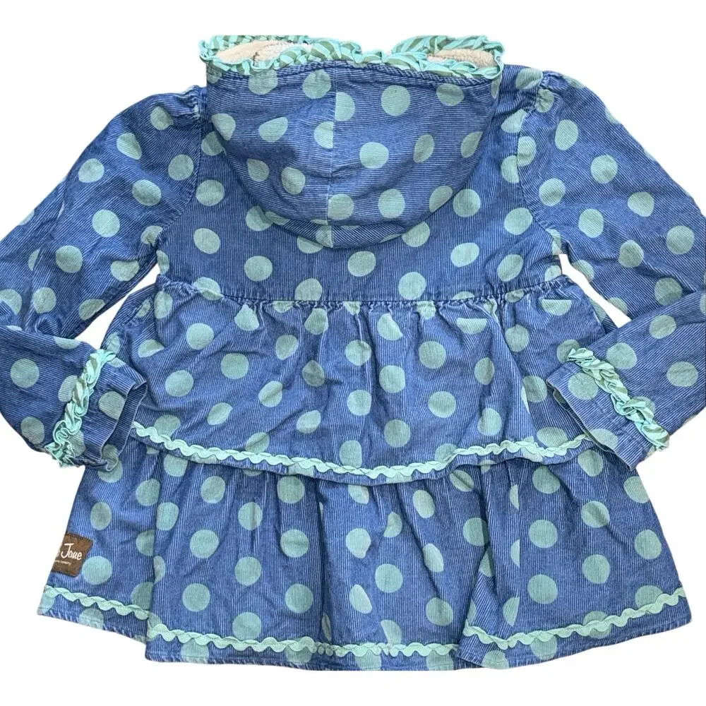 Matilda Jane Once Upon a Time Days of Yore Polka Dot Jacket Girls Size 8